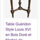 Louis XVI Style oak pedestal table Height: 76cm