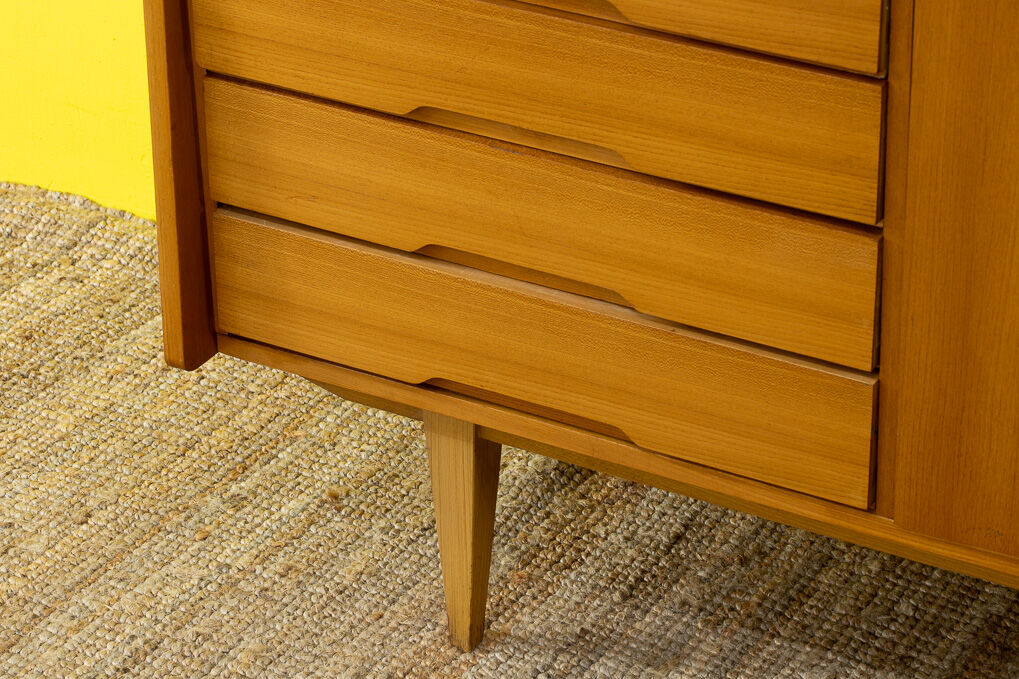 Vintage Scandinavian Enfilade – 235 cm