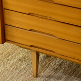 Vintage Scandinavian Enfilade – 235 cm