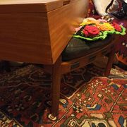Hairdresser, vintage Monpoix extra desk for TV stand