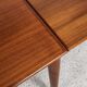 Midcentury Danish dining table in teak by Grete Jalk for Glostrup 1960s