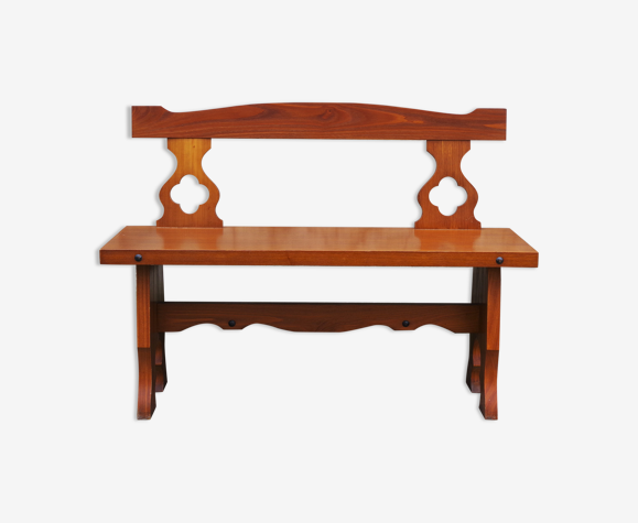 Banc en frêne, années 1970