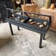 Antique display cabinet on legs