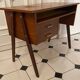 Bureau vintage pied compas et son fauteuil