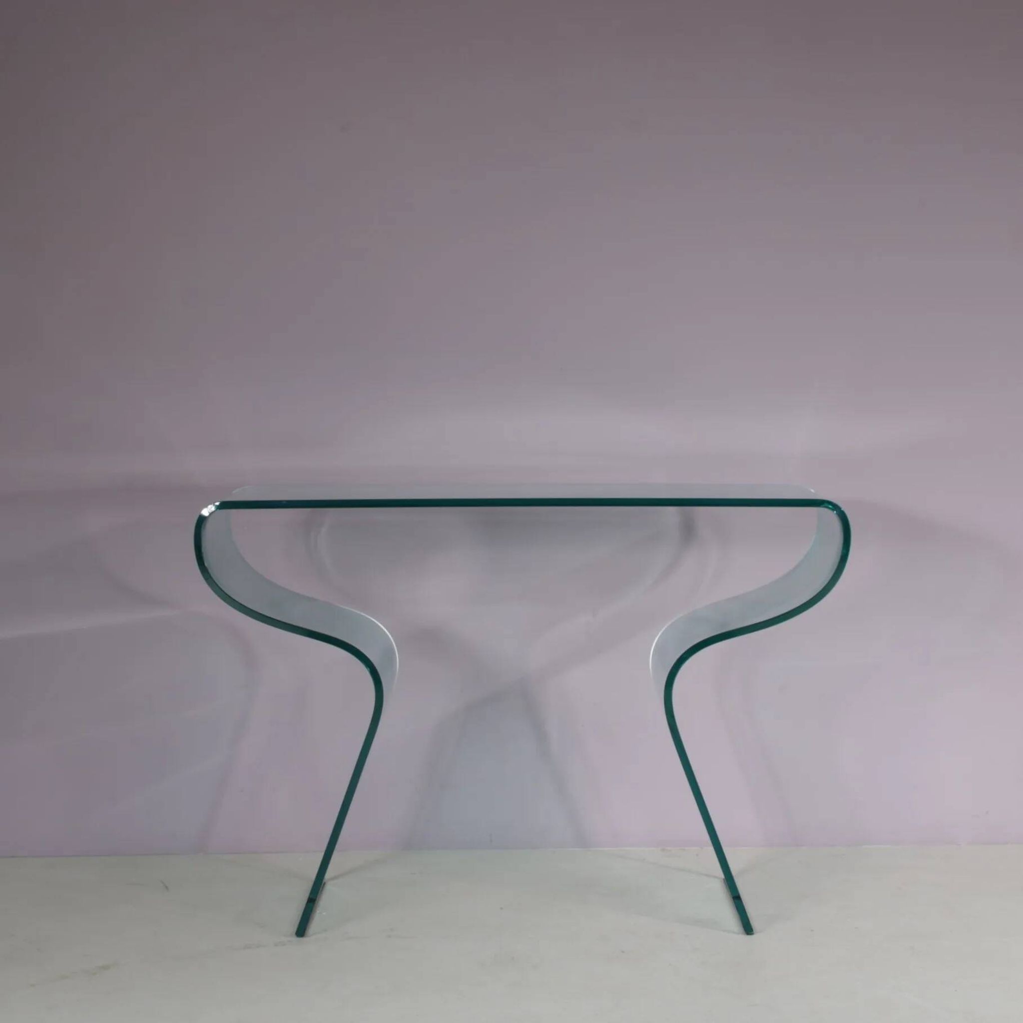 Console table "Charlotte" from the 2000s by Prospero Rasulo for Fiam, Italy.