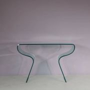 Console table "Charlotte" from the 2000s by Prospero Rasulo for Fiam, Italy.
