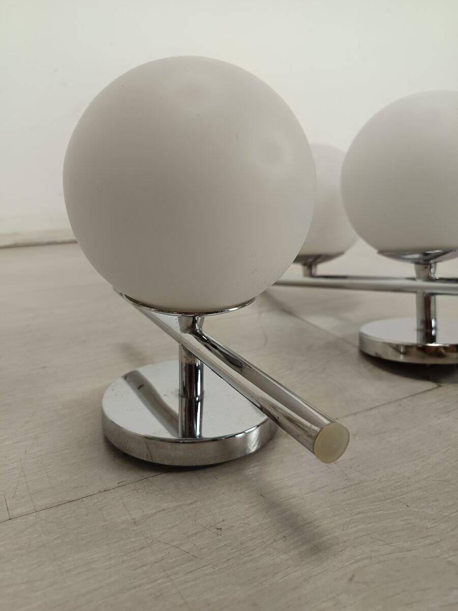 Vintage Ball wall lights, 1970s, set of 3