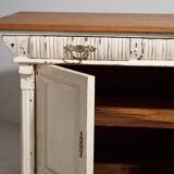 Old cream-white chest of drawers (circa 1920)