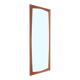 Big mid-century teak mirror / Danish modern design / 1960s
