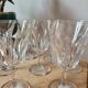 Lot de 7 verres à vin Baccarat Côte d'Azur