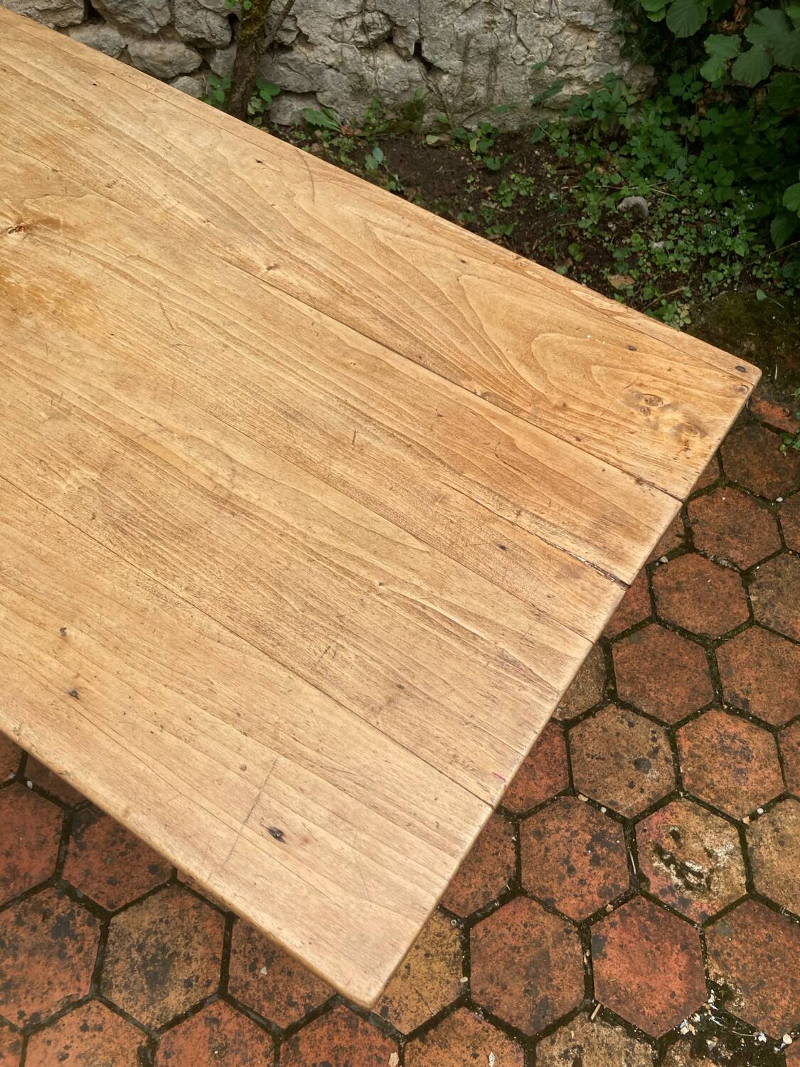 Vintage farmhouse table