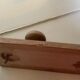 Porte manteau mural en bois
