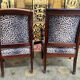 2 armchairs restoration with stock