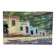 Vintage Sahara Village Painting