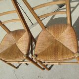 Pair of art nouveau chairs
