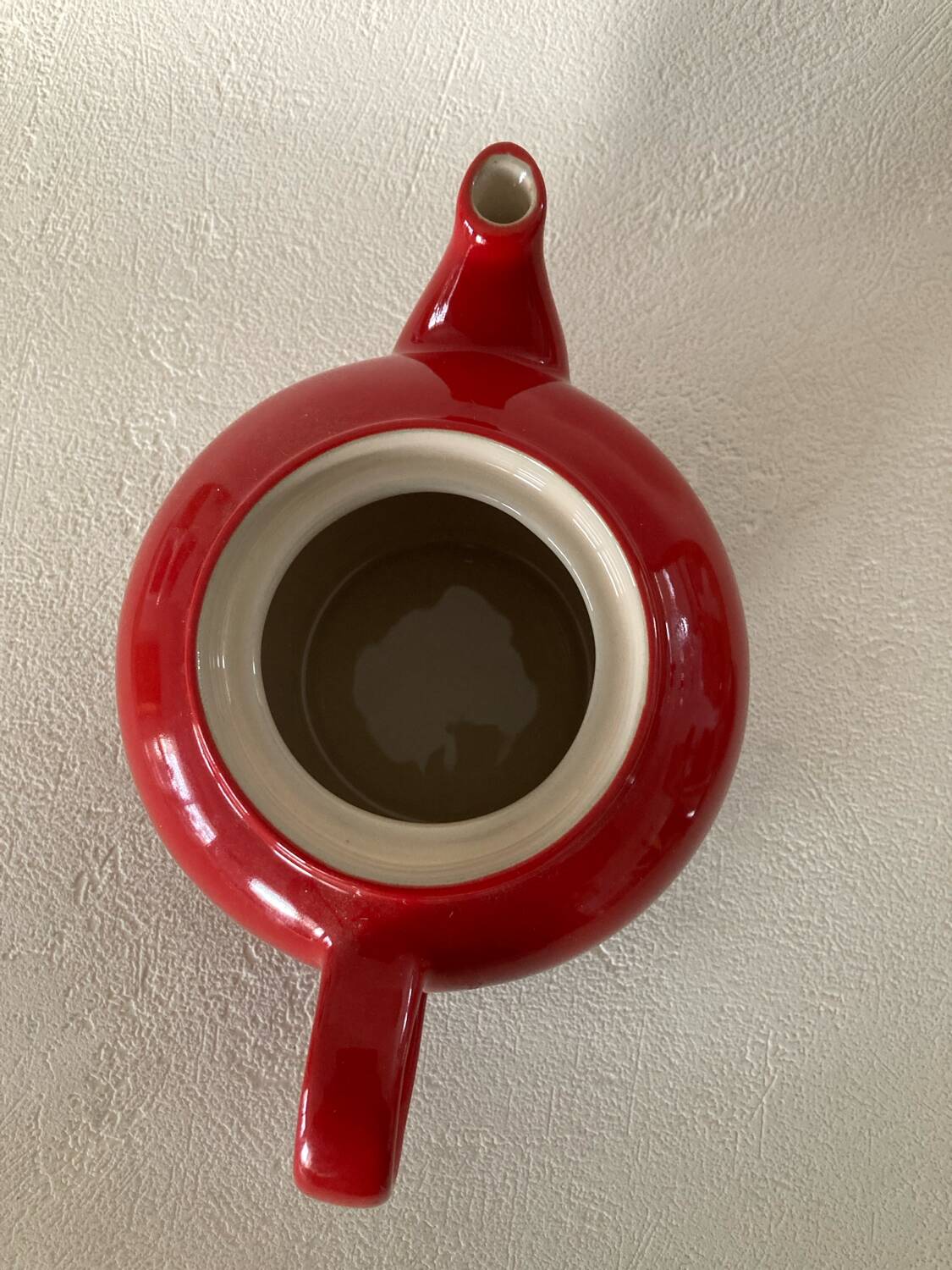 Le Creuset Cherry Red Teapot with Stainless Steel Filter 0.5L
