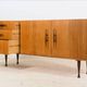 Marian Grabiński sideboard for Jarocin furniture factory, mid-century modern elegance, 1950s