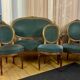 Salon of 5 pieces in Louis XVI style