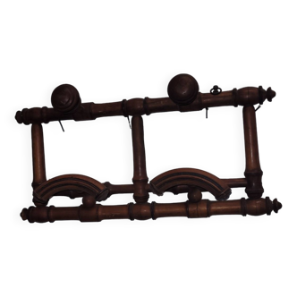 Old wall coat rack