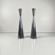 Steel candle holder duo by Erika Pekkari for IKEA