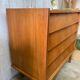 Commode à ailettes vintage