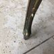 Vintage marble and brass coffee table