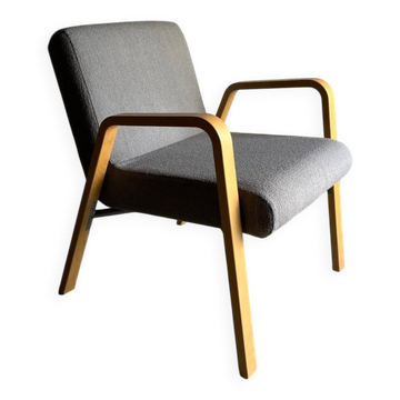 Scandinavian gray easy chair | 1980s
