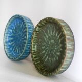 Scandinavian art pottery Birka bowls by Gunnar Nylund for Rörstrand, 1960s, set of 2