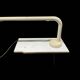 Swedish Off-White Tubular Table Lamp by Anders Pehrson for Ateljé Lyktan, 1970s
