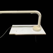 Swedish Off-White Tubular Table Lamp by Anders Pehrson for Ateljé Lyktan, 1970s