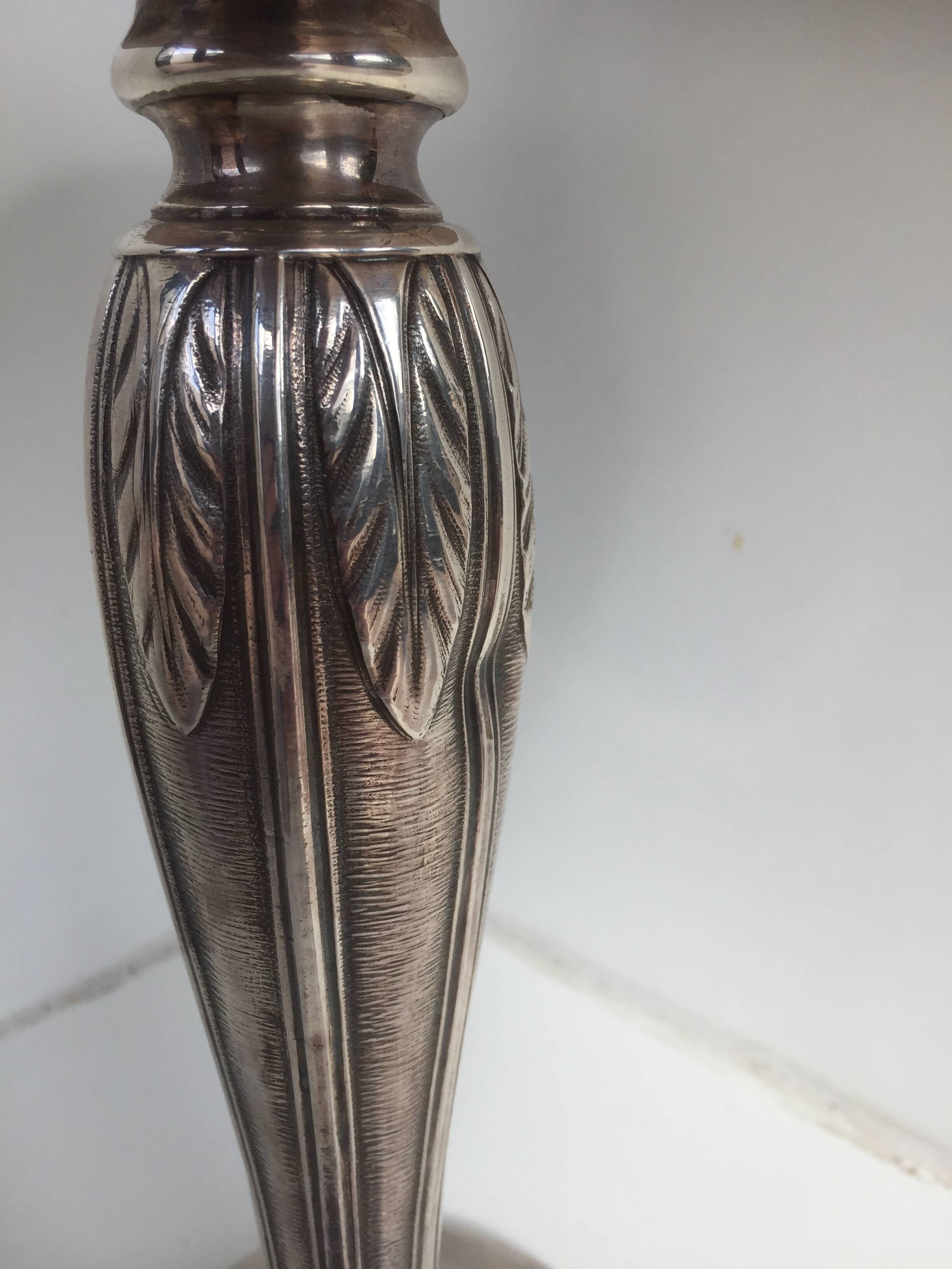 Fruit cup on silver metal stand