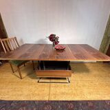 Multifunctional design dining table to coffee table