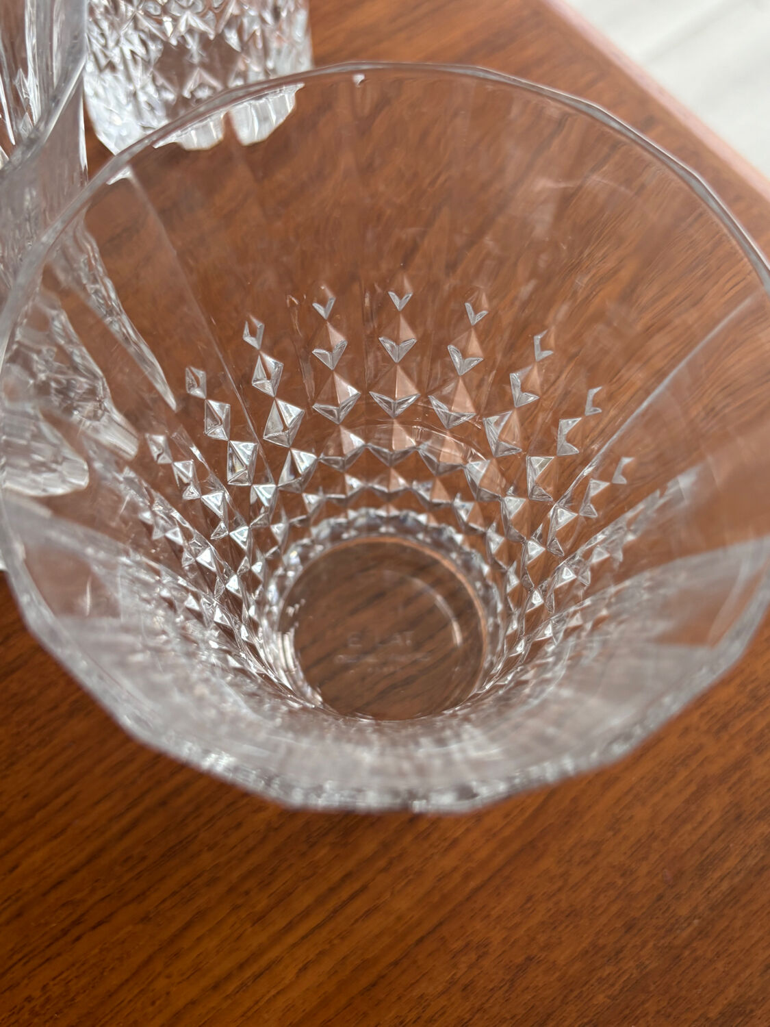 Lot de 6 verres en cristal modèle Éclat – Cristal d’Arques Paris | Ver