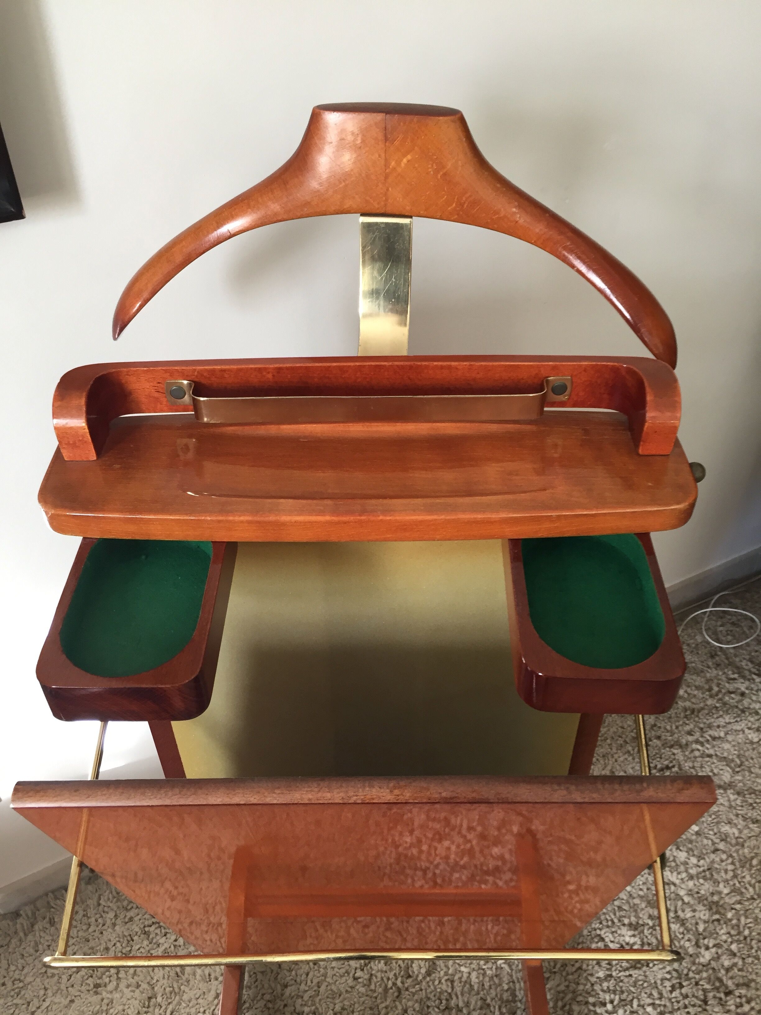 Night jack Fratelli Regutti in walnut 1950