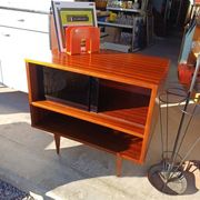 Small vintage teak living room furniture