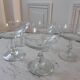 Lot de 5 coupes à champagne en cristallin