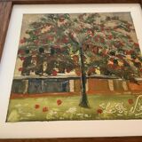 Trio of small signed paintings