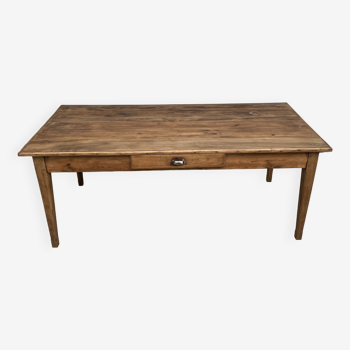 Small farm table with spindle legs