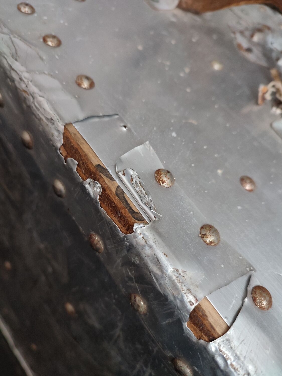 German aluminum trunk 1940