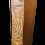 Curtain filing cabinet