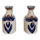 pair of Picault ceramics