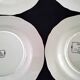 6 Sarreguemines earthenware dessert plates Model Obernai