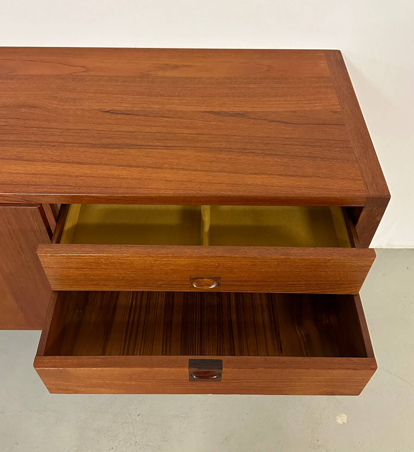 Mid-Century Teak Sideboard by Lennart Bender for Ulfert