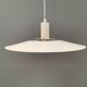 White slim hanging lamp from the Danish lamp produced by Lyfa, 1980s