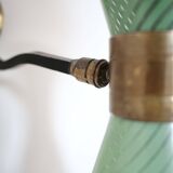 Diabolo glass wall lamp 1950