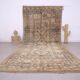 Extra Large Vintage Moroccan Rug  217 x 487 - Berber wool Boho Rug Handmade