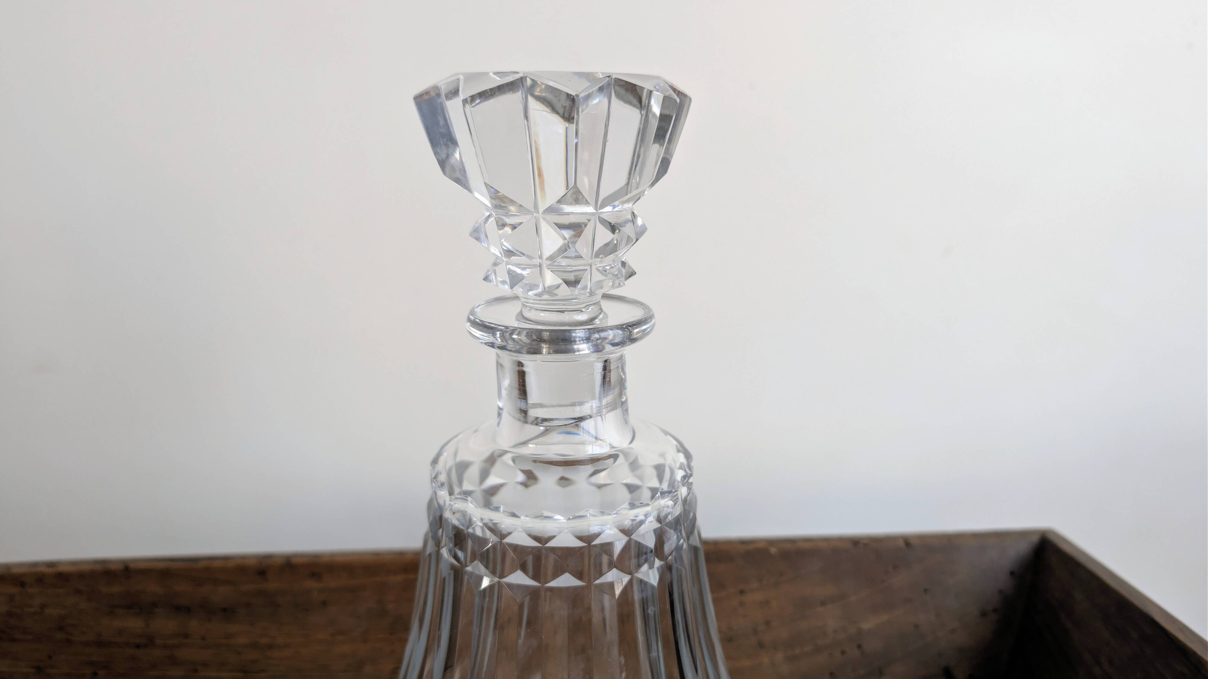 Baccarat crystal liqueur service – refined set - 7 pieces