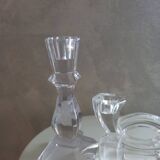 Crystal candle holder