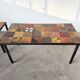 Pair of glazed ceramic coffee tables