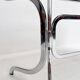 Glass dining table by Gastone Rinaldi for Rima, 1970s